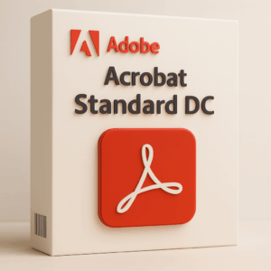 Adobe Acrobat Standard 2025 – Abonnement 12 mois