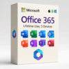 Microsoft Office 365 – Compte à Vie (5 Appareils)